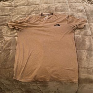 Brown north face shirt